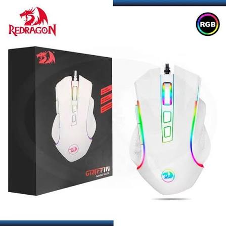 MOUSE REDRAGON GRIFFIN WHITE