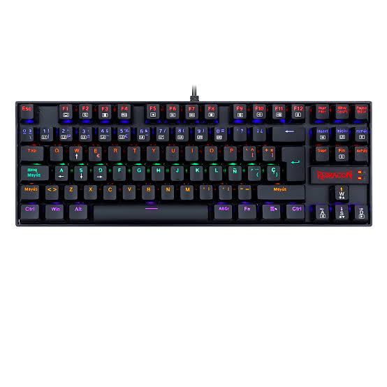 TECLADO MECANICO REDRAGON KUMARA ILUMINACION RAINBOW