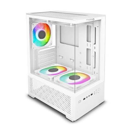 CASE GAMER ENKORE AVENGER WHITE 3FAN RGB